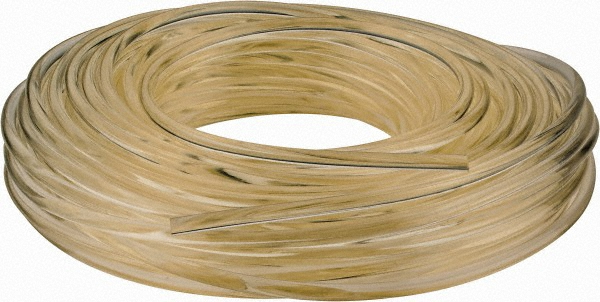 Power Transmission Round Belt: 1/4" Dia, Urethane - Solid, Shore A 95, 100' OAL