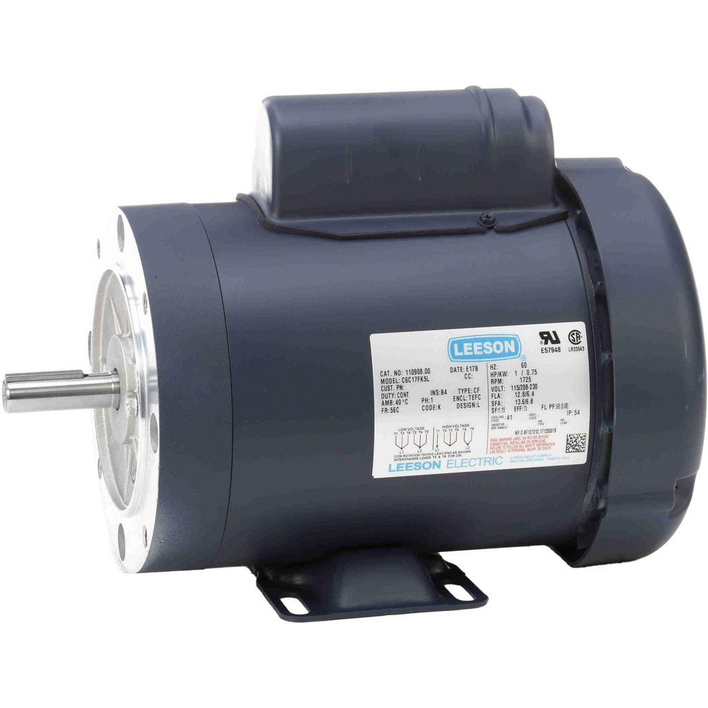 Totally Encl Fan Cooled 1Ph