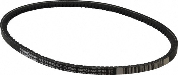 V-Belt: Section 3VX, 25" Outside Length