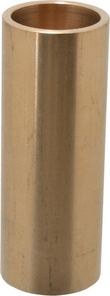 Sleeve Bearing: 1-1/4" ID, 1-1/2" OD, 4" OAL, Cast Bronze