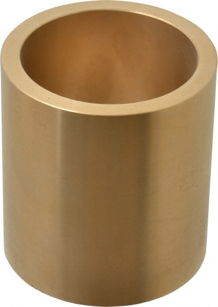 Sleeve Bearing: 2-1/4" ID, 2-3/4" OD, 3" OAL, Cast Bronze