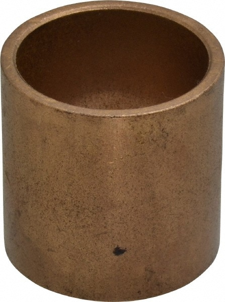 Sleeve Bearing: 1-1/2" ID, 1-3/4" OD, 1-3/4" OAL, Oil Impregnated Bronze