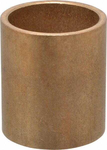 Sleeve Bearing: 1-1/2" ID, 1-3/4" OD, 2" OAL, Oil Impregnated Bronze