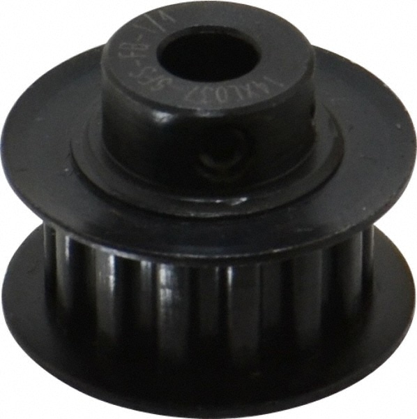 14 Tooth, 1/4" Inside x 0.871" Outside Diam, Timing Belt Pulley