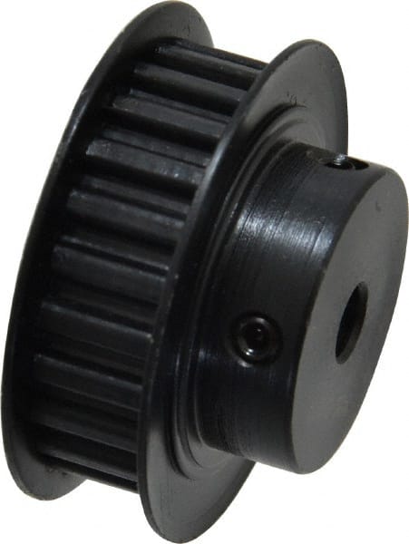 24 Tooth, 1/4" Inside x 1.508" Outside Diam, Timing Belt Pulley