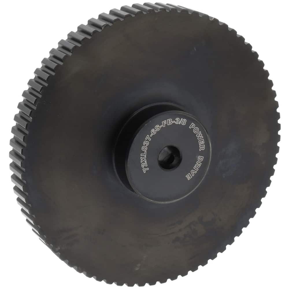 72 Tooth, 3/8" Inside x 4.564" Outside Diam, Timing Belt Pulley