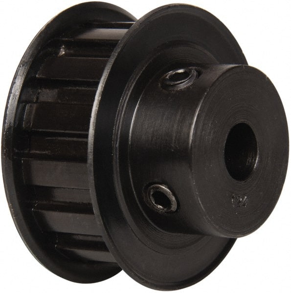14 Tooth, 3/8" Inside x 1.641" Outside Diam, Timing Belt Pulley