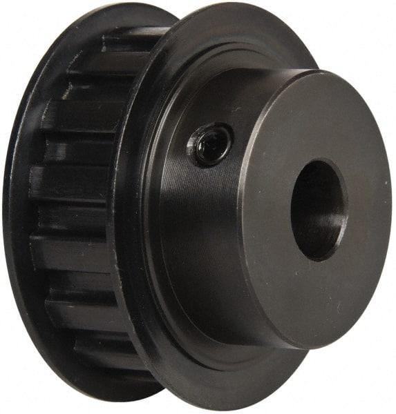 16 Tooth, 1/2" Inside x 1.88" Outside Diam, Timing Belt Pulley