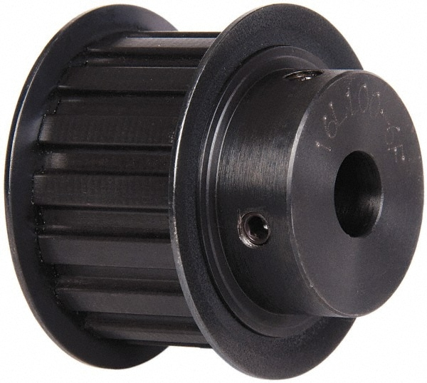 16 Tooth, 1/2" Inside x 1.88" Outside Diam, Timing Belt Pulley