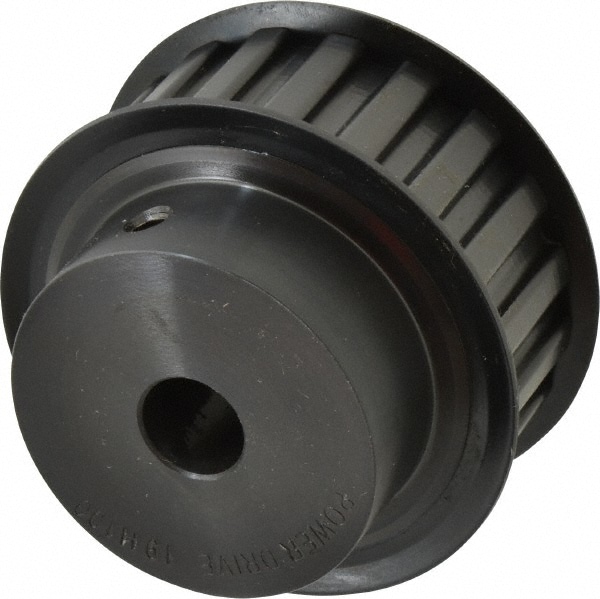 19 Tooth, 5/8" Inside x 2.97" Outside Diam, Timing Belt Pulley