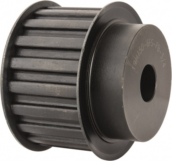 19 Tooth, 3/4" Inside x 2.97" Outside Diam, Timing Belt Pulley