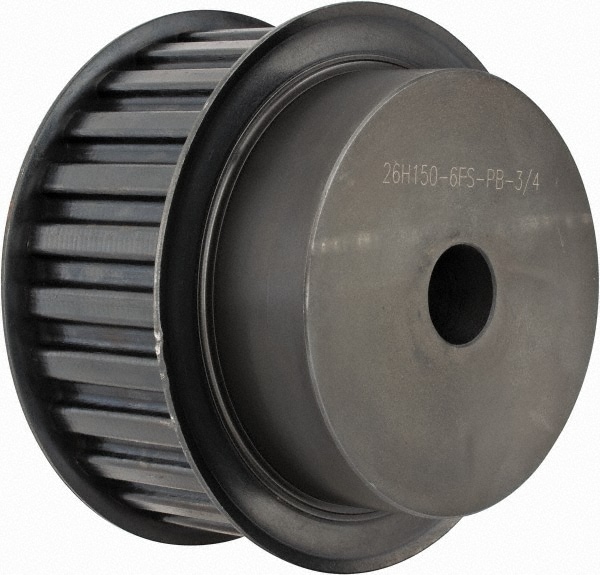 26 Tooth, 3/4" Inside x 4.084" Outside Diam, Timing Belt Pulley