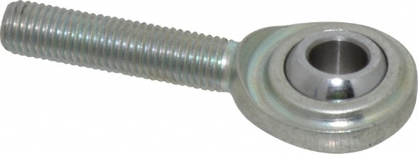 Ball Joint Linkage Spherical Rod End: 5/16-24" Shank Thread, 5/16" Rod ID, 7/8" Rod OD, 1-1/4" Shank Length, 3,600 lb Static Load Capacity