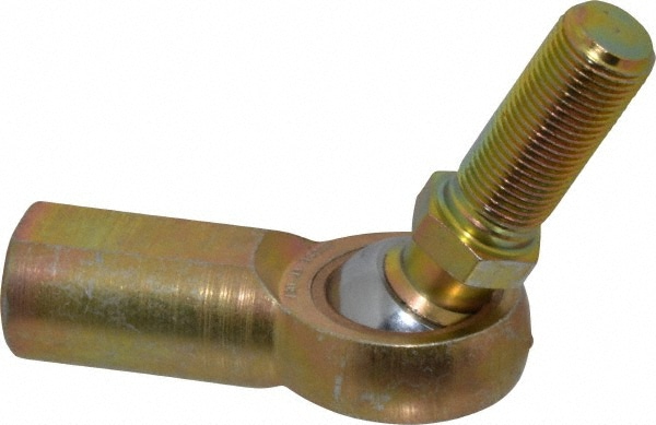 Made in USA F10SBY Ball Joint Linkage Spherical Rod End: 5/8-18" Shank Thread, 5/8" Rod ID, 1-1/2" Rod OD, 1" Shank Dia, 1-3/8" Shank Length, 7,400 lb Static Load Capacity Image