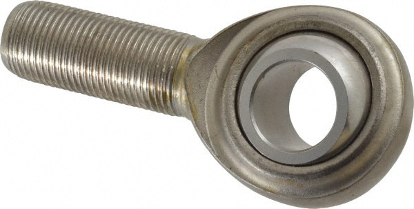 Made in USA CM 12TX Ball Joint Linkage Spherical Rod End: 3/4-16" Shank Thread, 3/4" Rod ID, 1-3/4" Rod OD, 1-3/4" Shank Length, 7,512 lb Static Load Capacity Image