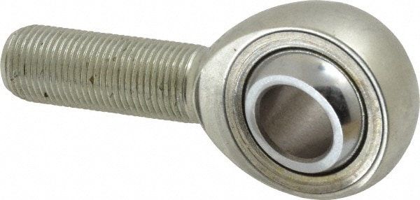 Ball Joint Linkage Spherical Rod End: 5/8-18" Shank Thread, 5/8" Rod ID, 1-1/2" Rod OD, 1-5/8" Shank Length, 17,959 lb Static Load Capacity