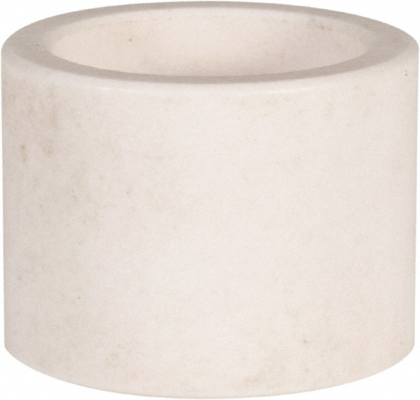 Sleeve Bearing: 3/4" ID, 1" OD, 3/4" OAL, Polytetrafluroethylene