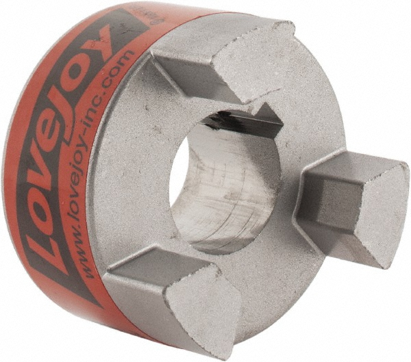 Flexible Coupling: Hub, Sintered Iron, 1/4" Pipe, 2.1200" OAL