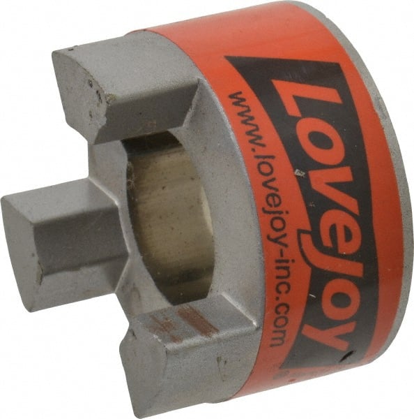 LOVEJOY Connector Jaw Coupling Complete 3/8" Dia to 1/2" Dia with Spider. 