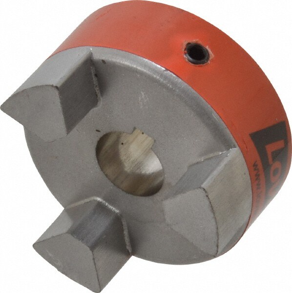 5/8" Max Bore Diam, 3/16" x 3/32" Keyway Width x Depth, Flexible Coupling Hub