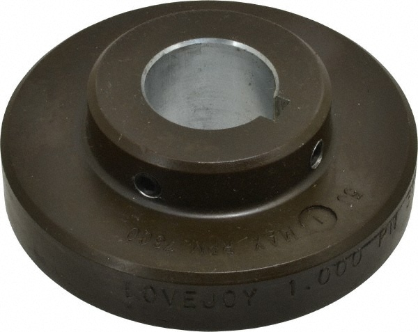 Lovejoy 68514436062 1" Max Bore Diam, 1/4" x 1/8" Keyway Width x Depth, Flexible Coupling Hub Image