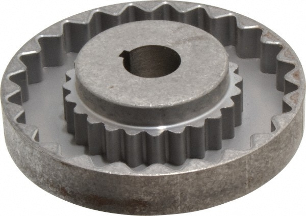 Lovejoy 68514436118 7/8" Max Bore Diam, 3/16" x 3/32" Keyway Width x Depth, Flexible Coupling Hub 