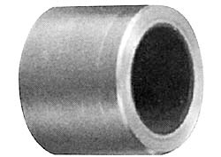 Anti-Friction Sleeve Bearing: 3" ID, 3-1/4" OD, 3-1/2" OAL, Aluminum