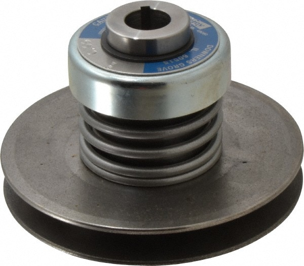 Spring loaded clearance pulley