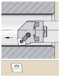 Modular Boring Head: Right Hand, Size H16