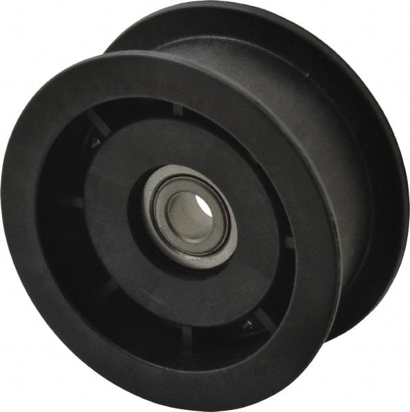 Fenner Drives FA3002RB0001 3/8 Inside x 3" Outside Diam, 1.02" Wide Pulley Slot, Glass Reinforced Nylon Idler Pulley 