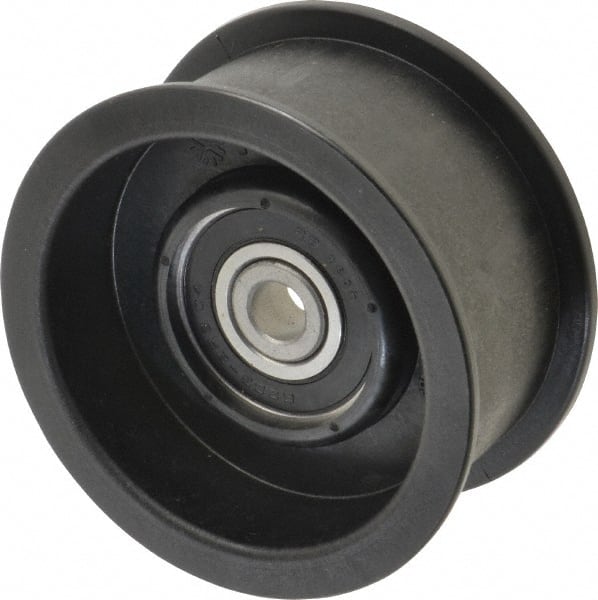 Fenner Drives FA3301RB0001 3/8 Inside x 3.38" Outside Diam, 1.38" Wide Pulley Slot, Glass Reinforced Nylon Idler Pulley 