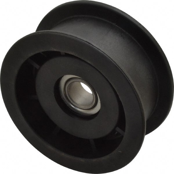 Fenner Drives FA3002RB0002 1/2 Inside x 3" Outside Diam, 1.02" Wide Pulley Slot, Glass Reinforced Nylon Idler Pulley 