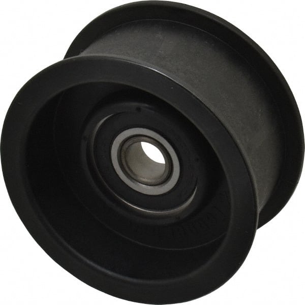 Fenner Drives FA3301RB0002 1/2 Inside x 3.38" Outside Diam, 1.38" Wide Pulley Slot, Glass Reinforced Nylon Idler Pulley 