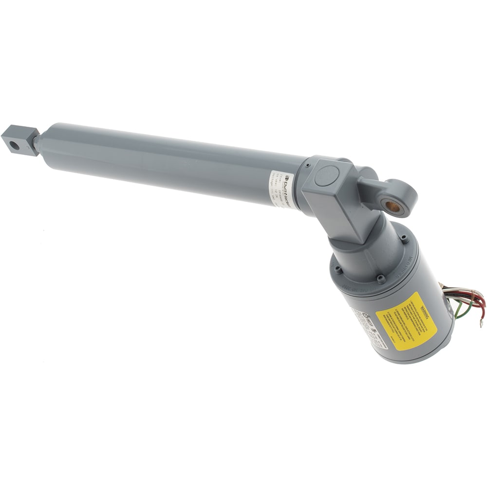 12" Stroke Len, 25% Duty Cycle, 115 Volt, Linear Electromechanical Actuator with Slip Clutch