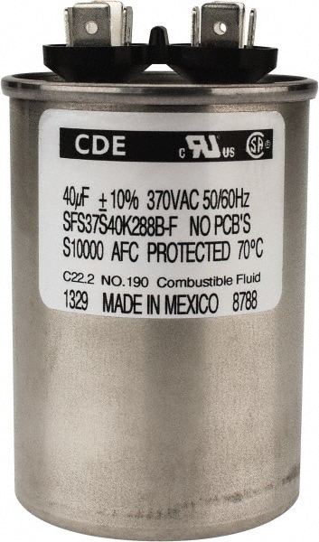 Electromechanical Actuator Controls, Capacitors & Relays; Type: Capacitor ; Capacity: 1000 (Pounds); Input Voltage: 115 VAC ; Input Current: AC