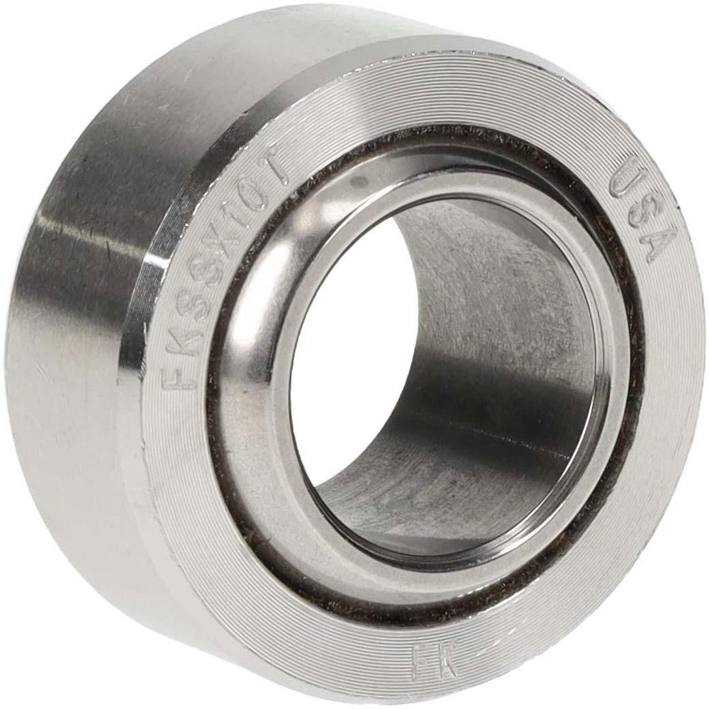 5/8" Bore Diam, 30,500 Lb Dynamic Capacity, 5/8" Wide, Ball-Joint Spherical Plain Bearing