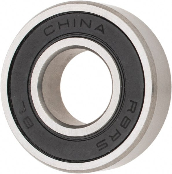 sourcing map R8-2RS Deep Groove Ball Bearings 1/2 x 1-1/8 x 5/16 Double Sealed Chrome Steel P6 ABEC3 10pcs