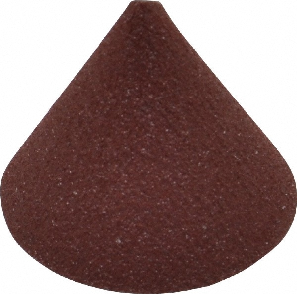 3/4" Diam 180 Grit 60° Included Angle Cone Center Lap