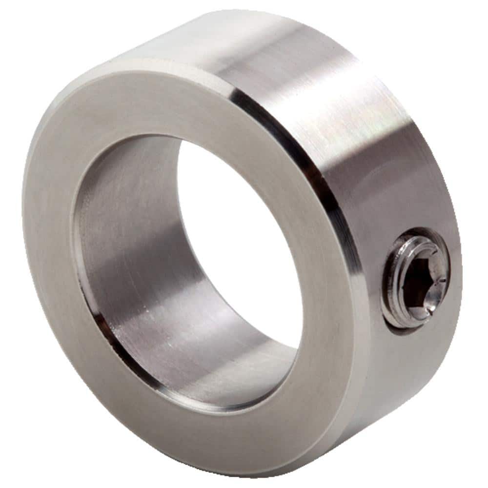 Climax Metal Products CRC-093-S Shaft Collar: Solid Set Screw, 1-1/2" OD, Stainless Steel 