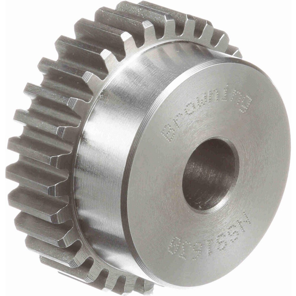 Browning NSS1630 Spur Gear: 30 Teeth, 1/2" Bore Dia, Minimum Plain Bore 