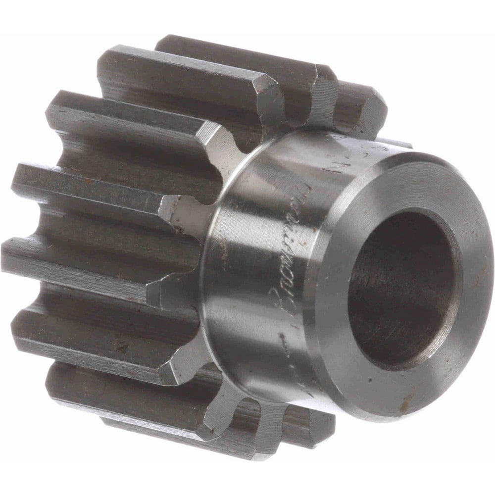 Browning NSS1214 Spur Gear: 14 Teeth, 1/2" Bore Dia, Minimum Plain Bore 