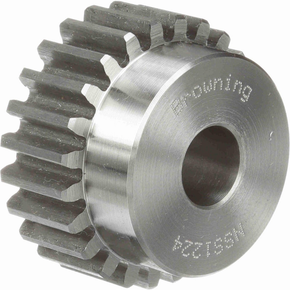 Browning NSS1224 Spur Gear: 24 Teeth, 5/8" Bore Dia, Minimum Plain Bore 