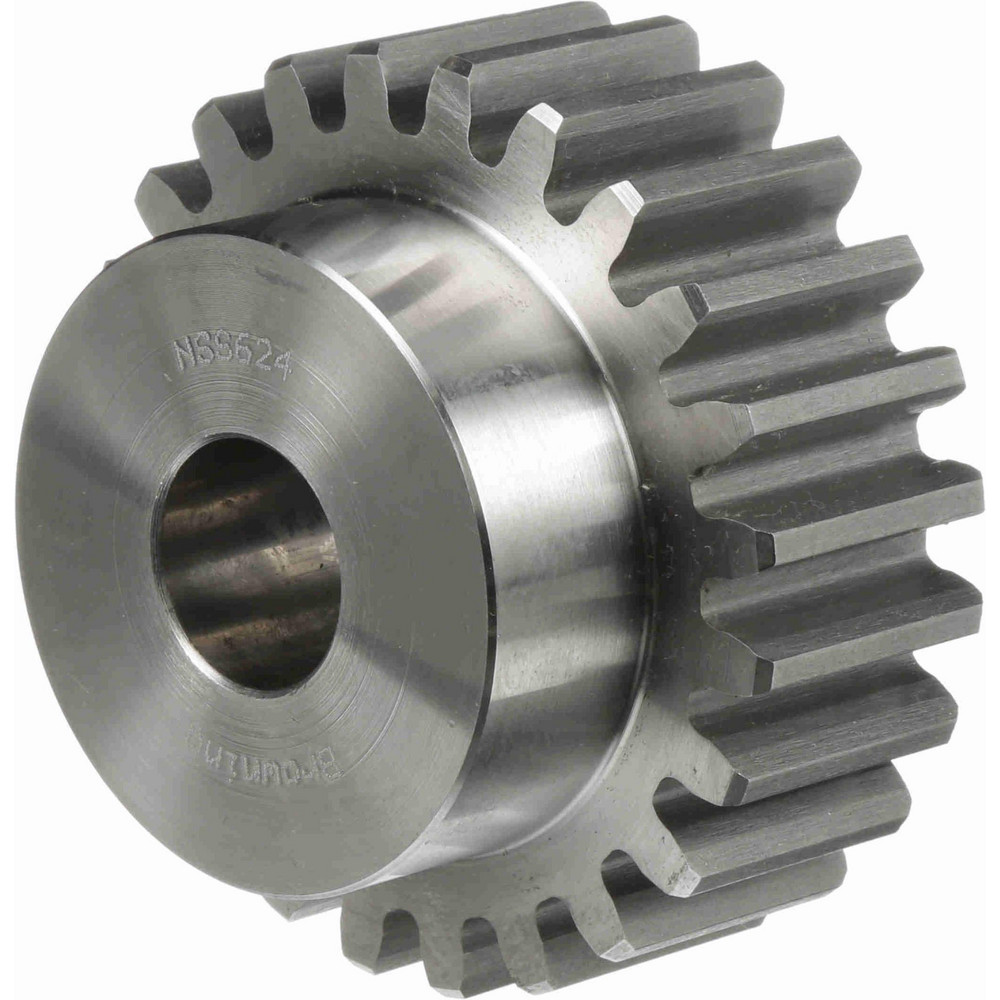 Browning Spur Gear 24 Teeth, 11/8" Bore Dia, Minimum Plain Bore