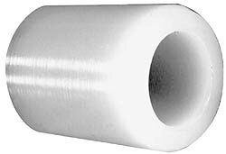Sleeve Bearing: 1/4" ID, 1/2" OD, 5/8" OAL, Polyethylene