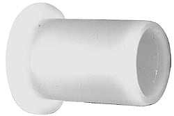 Made in USA 201001 Sleeve Bearing: 1/4" ID, 1/2" OD, 1/2" OAL, Polyethylene Image