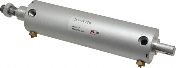 ARO/Ingersoll-Rand 2420-1009-060-M Double Acting Rodless Air Cylinder: 2" Bore, 6" Stroke, 200 psi Max, 1/4 NPTF Port Image