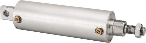 ARO/Ingersoll-Rand 2425-1009-060-M Double Acting Rodless Air Cylinder: 2-1/2" Bore, 6" Stroke, 200 psi Max, 3/8 NPTF Port 