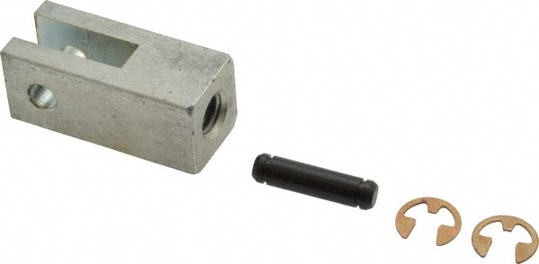 ARO/Ingersoll-Rand 20541 Air Cylinder Rod Clevis: 1-1/8" Bore, Steel, Use with ARO Economair Cylinders Image