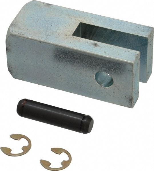 ARO/Ingersoll-Rand 115906 Air Cylinder Rod Clevis: 1-1/2" Bore, Steel, Use with ARO Economair Cylinders Image