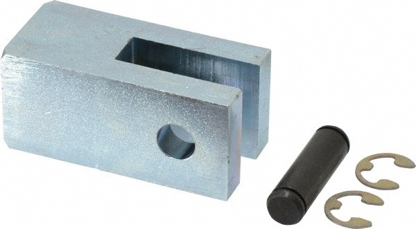 ARO/Ingersoll-Rand 115908 Air Cylinder Rod Clevis: 2-1/2 & 3" Bore, Steel, Use with ARO Economair Cylinders Image